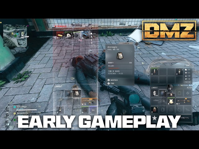 8 MINUTES OF MW4 DMZ GAMEPLAY EARLY SHOWCASE! (Looting, UI, Menus, Missions, & MORE!