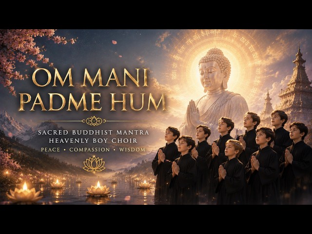 Om Mani Padme Hum | Heavenly Boy Choir Chant for Deep Meditation, Peace & Healing (432Hz)