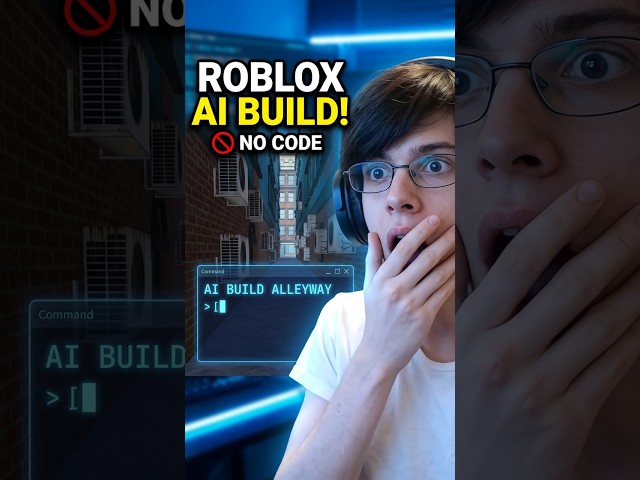 How To Build Roblox Games With AI Commands #roblox #robloxdev #tutorial