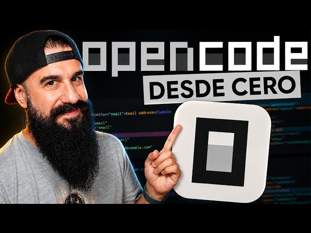 Curso completo de OpenCode desde cero: Modelos gratis, Comandos, Agentes y mucho más