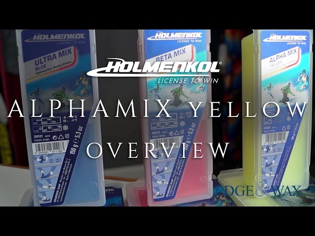 Holmenkol Alpha Yellow Wax Overview