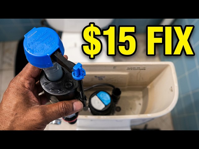 How to Replace a Fill Valve in Minutes. How to Fix a Dual Flush Running Toilet. #toilet #glacierbay
