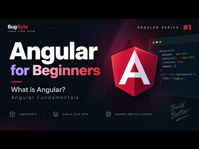 Angular for Beginners #1 | Getting Started with Angular | Angular Fundamentals