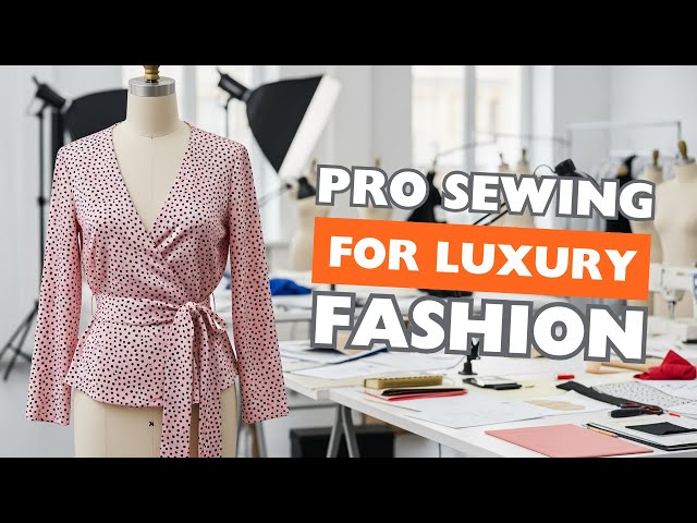 How to Sew 4 Professional Techniques for Luxury Fashion