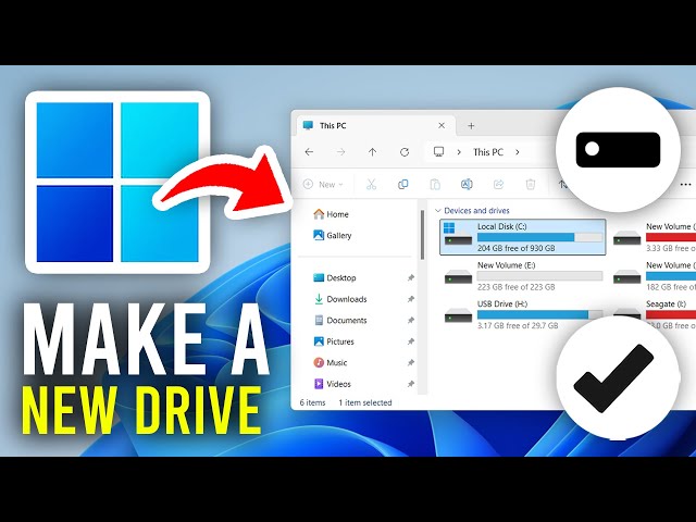 How To Create A New Drive In Windows 11 and 10 - Full Guide