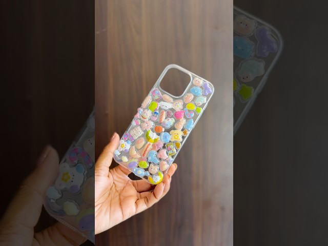 DIY Phone Case💕#trendingshorts #diy #diycrafts #phonecase #viralvideo #fyp #art #fun #activity