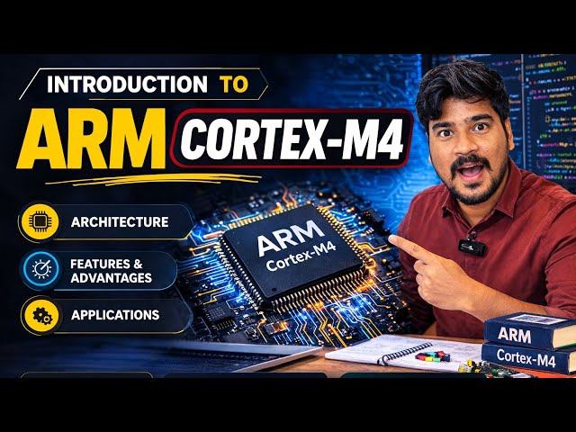 ARM-CORTEX M4 || Introduction to ARM-CORTEX M4 #armcortexm4 || Basics of ARM processor #armcortex