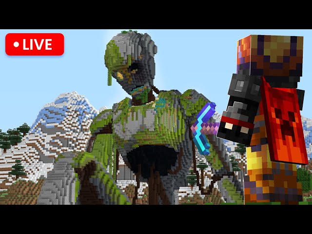 Grinding Hardcore Minecraft - Live