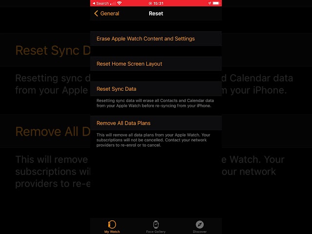 Apple Watch Bug
