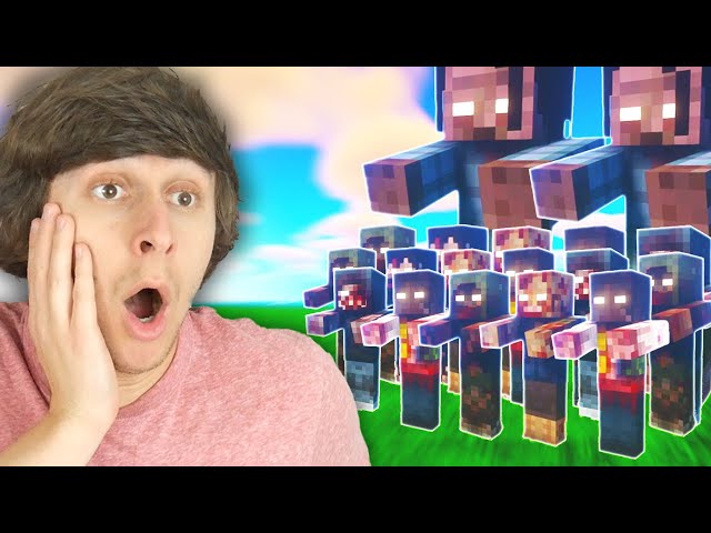 How long can I survive a zombie apocalypse in Minecraft??