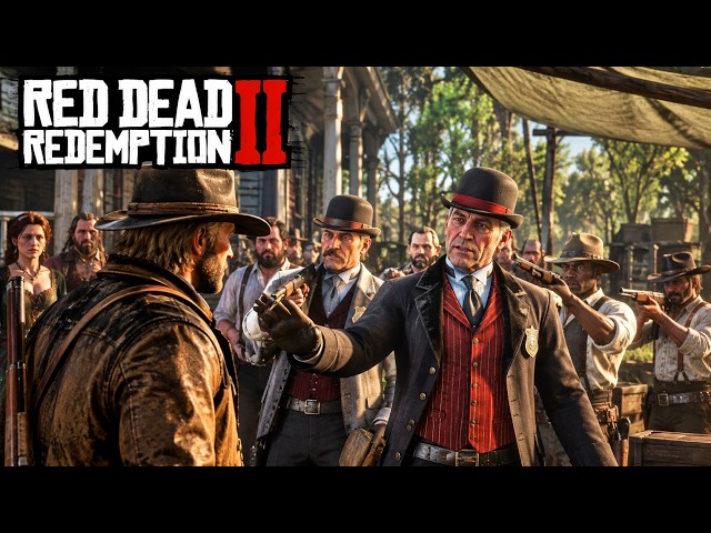 The Pinkertons Find Dutch’s New Hideout | Red Dead Redemption 2