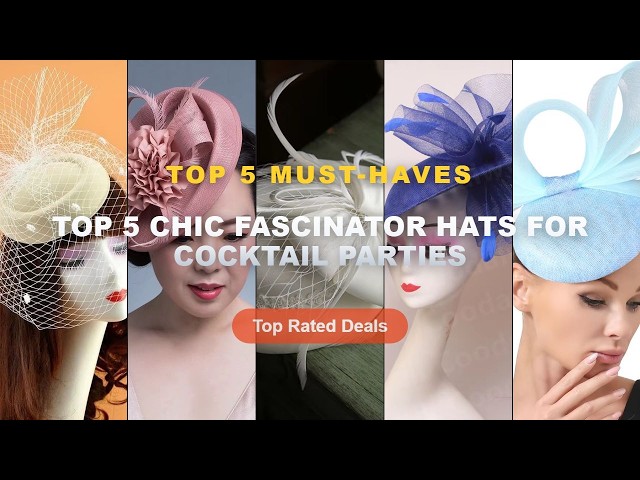 Best Top 5 Chic Fascinator Hats For Cocktail Parties on AliExpress | Review - Women's Chic Mesh Fasc