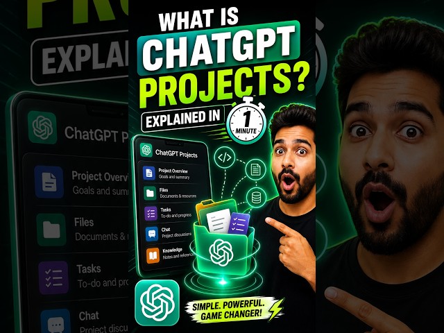 What is ChatGPT Projects? Explained In 1 Minute