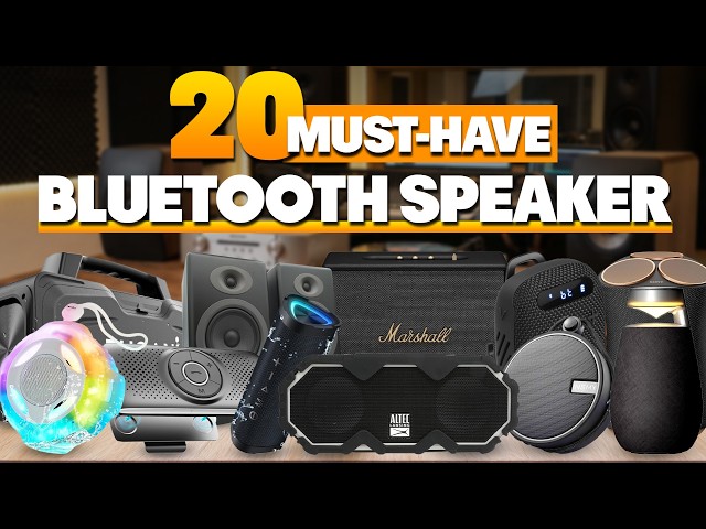 20 Must-Have Bluetooth Speakers on Amazon Don't Buy Until You See This!