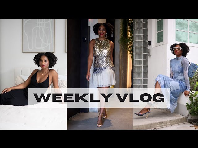 WEEKLY VLOG! A Wild Week in My Life Living between New York City & Miami Beach | MONROE STEELE