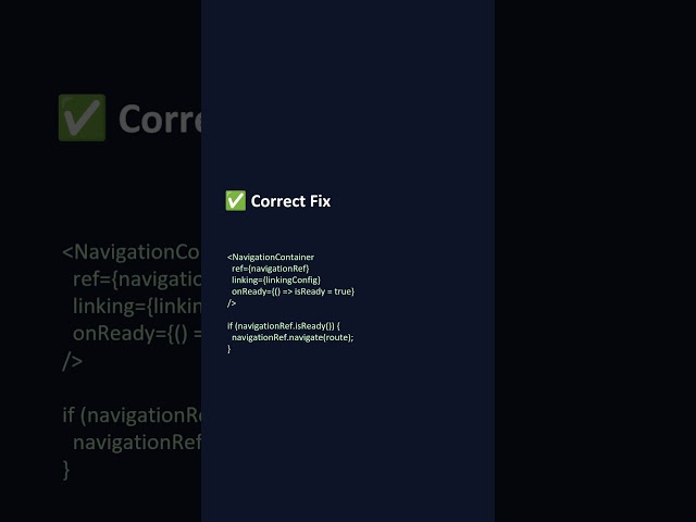 Follow for daily React native fixes 💙 #reactnative #coding #android #ios #mobileappdevelopment