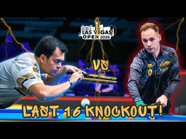 KNOCKOUT WAR! | Carlo Biado vs Joshua Filler | LAST 16 | 2026 Las Vegas Men's Open
