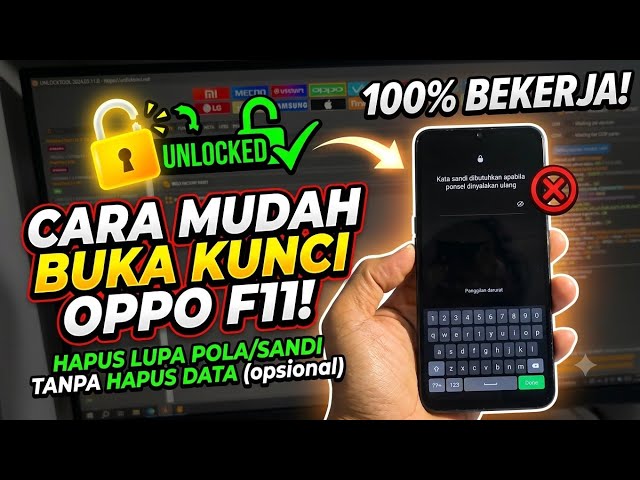 How to fix a forgotten pattern on Oppo F11
