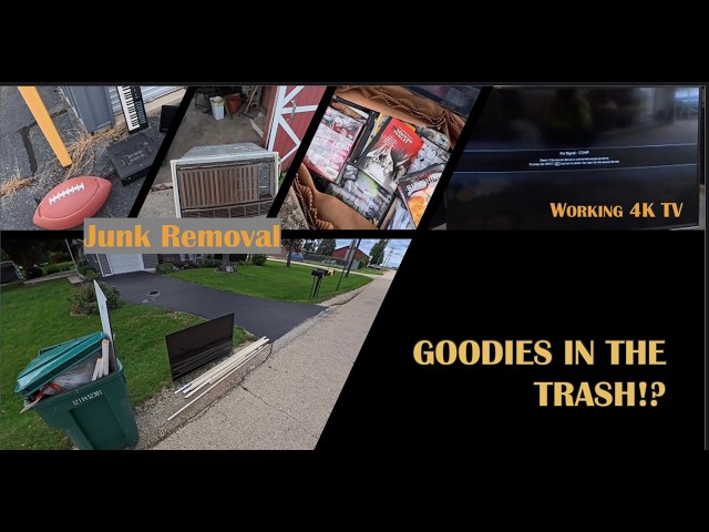 Why does this get thrown away? Curb side shopping, trash picking, and dumpster diving