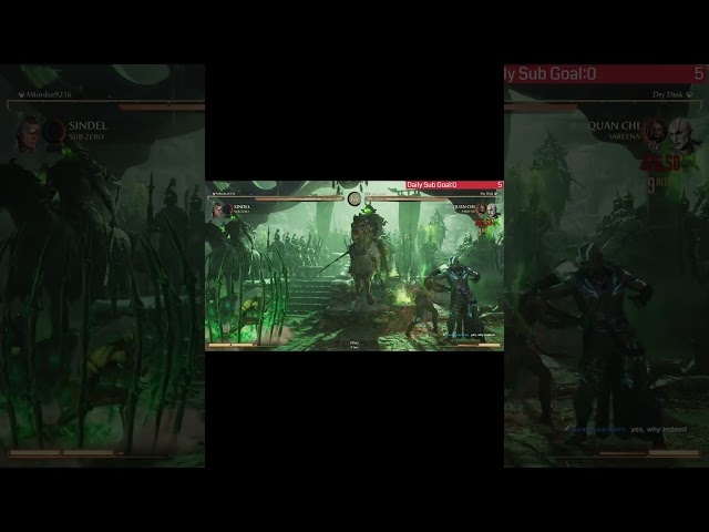 ZONING THE QUEEN IN MK1!