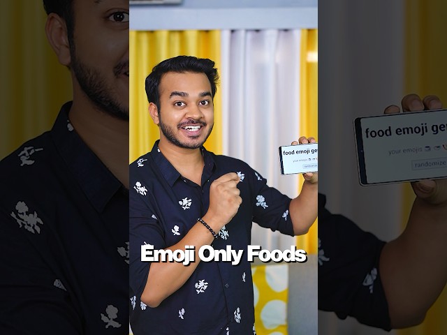 Emoji Food Challenge!