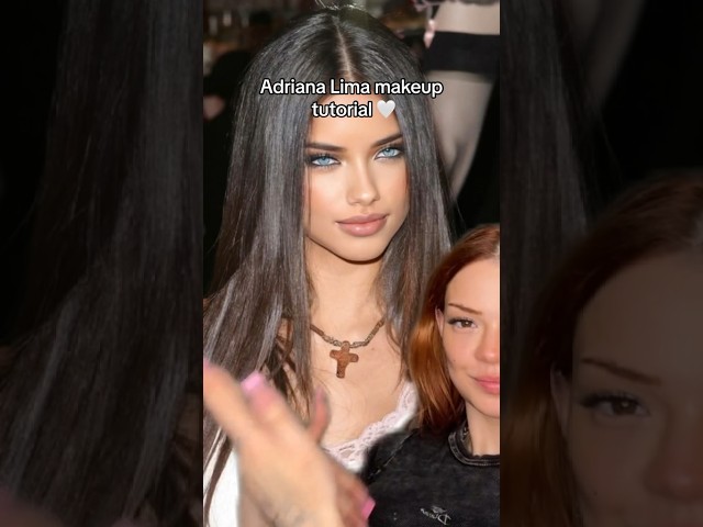 Adriana Lima makeup tutorial ✨