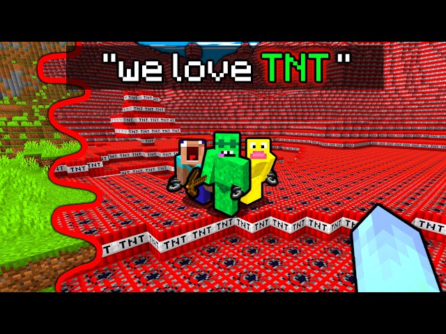 Minecraft, But If We Say a Block it's EVERYWHERE...