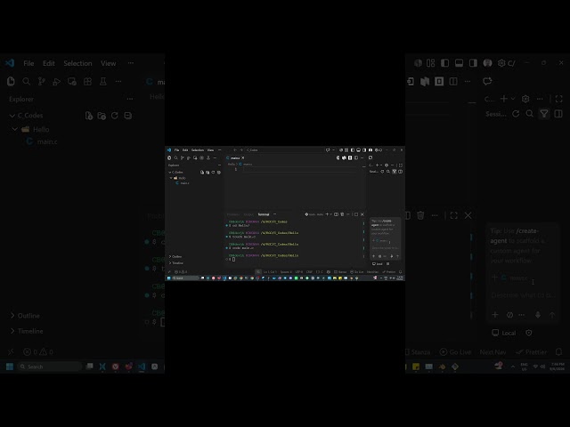 Hello World in Clang
