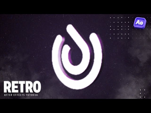 Create a Retro 3D Animated Logo | Illustrator & After Effects Tutorial