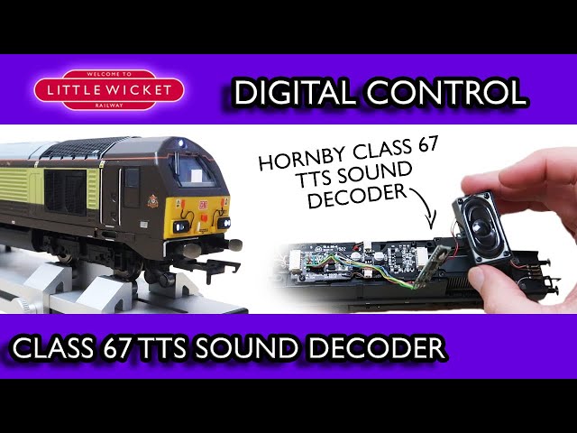 Hornby Class 67 TTS Sound Decoder Installation (R8105)