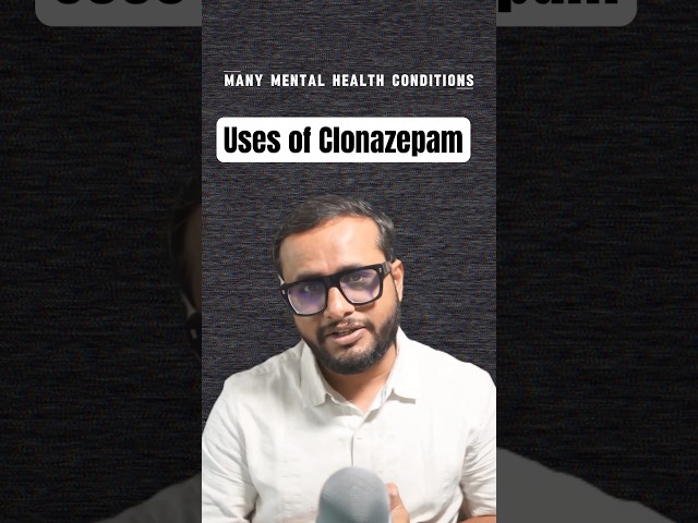 Uses of Clonazepam (FDA APPROVED) #shorts