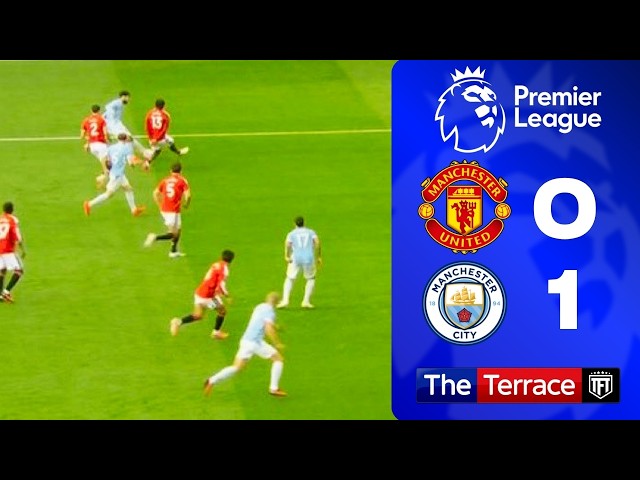 Man Utd ROBBED? OFFSIDE GOAL GIVEN! Manchester United 0-1 Man City Highlights