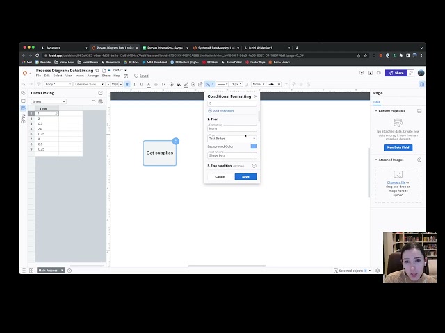 Smart data linking: Build automated diagrams in Lucidchart