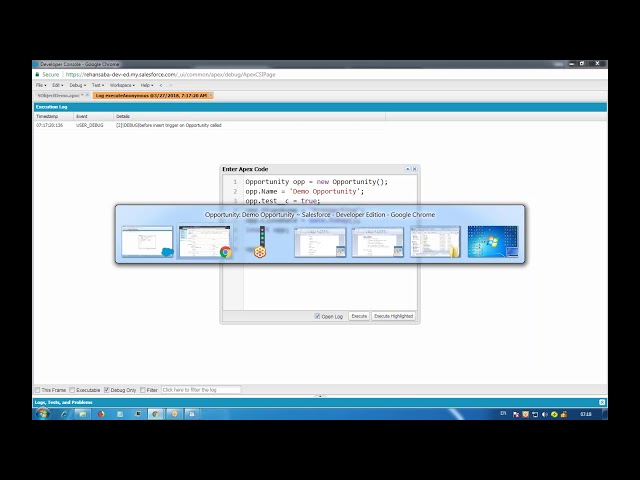 salesforce development - Class 4 - sObjects