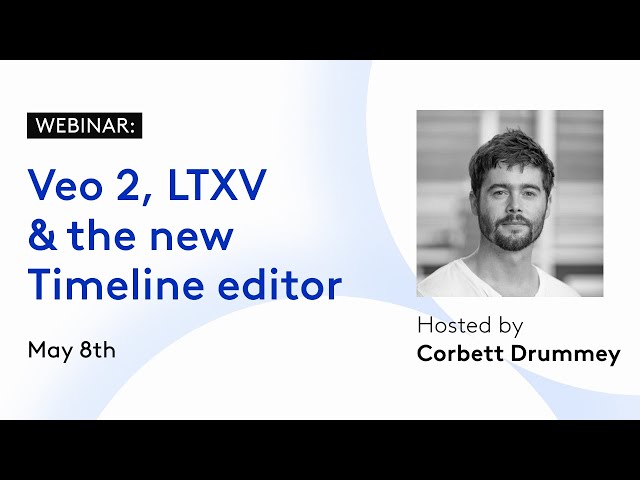 Veo 2, LTXV, and the NEW Timeline editor