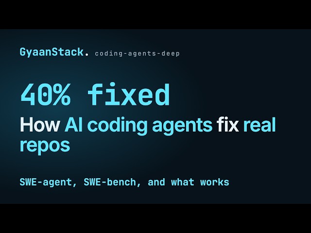 AI coding agents explained: SWE-agent, SWE-bench and how they edit real repositories