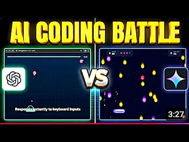 ChatGPT vs Gemini: Game Dev Coding Battle!