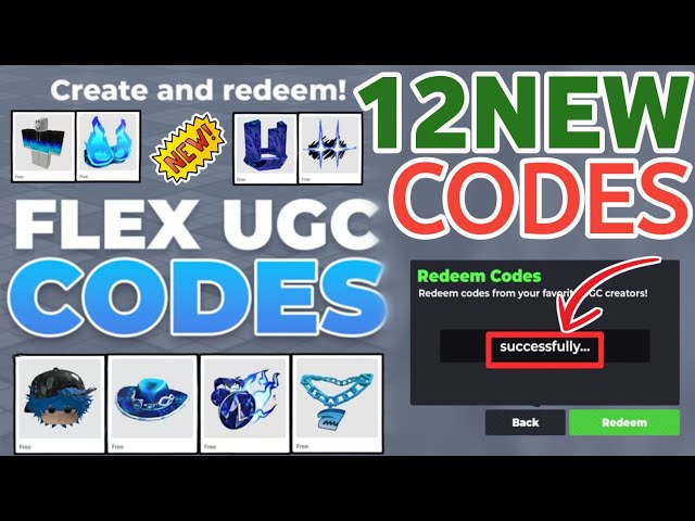 ⚠️ NEW ⚠️ ALL WORKING CODES For Flex UGC In September 2026 - Roblox Flex UGC Codes 2026