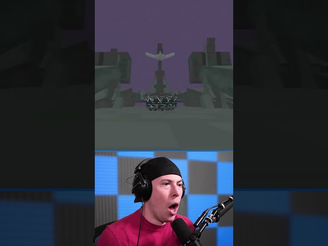 Sharpness V Sword into the END 🤯 #minecraft
