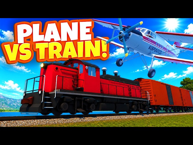 Can You Land a Plane on a Train? (SimplePlanes 2)