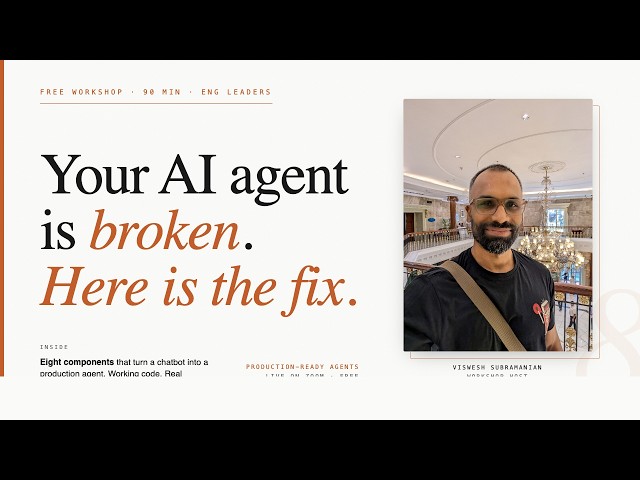 Production AI Agents: Architecture, MCP, Guardrails & Observability