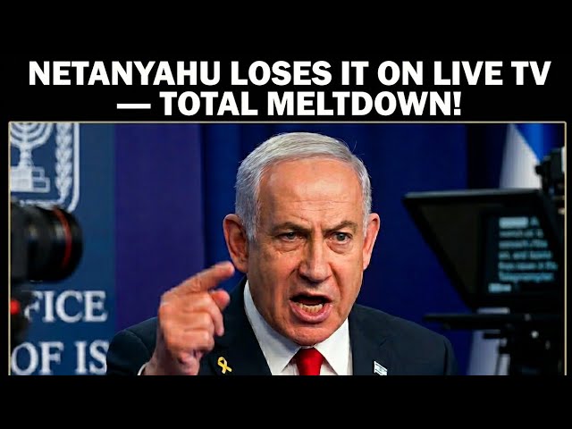 UK Journalist HUMILIATES Netanyahu in Explosive Live Interview—He Completely Loses Control