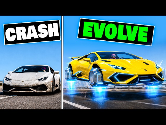 Every Time I Crash, My Lamborghini EVOLVES in GTA 5