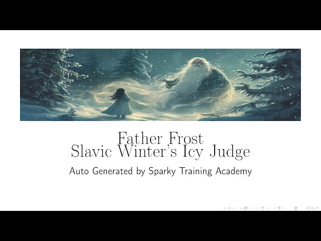 Father Frost: Slavic Winter's Icy Judge