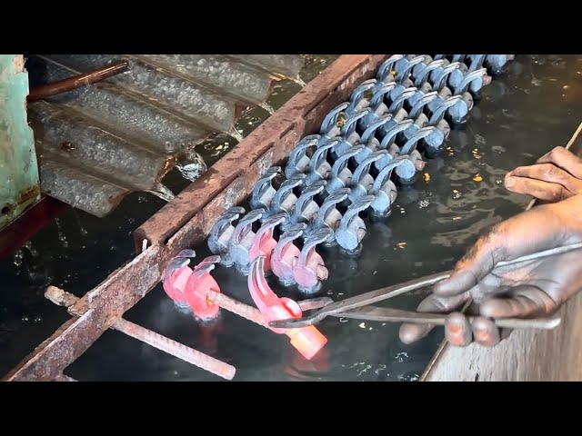 Amazing process of making Hammer in Indian Factory