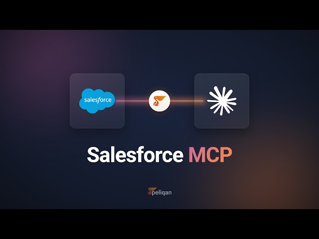 Salesforce MCP server for AI: Connect Salesforce CRM to Claude, Cursor & ChatGPT | Peliqan MCP