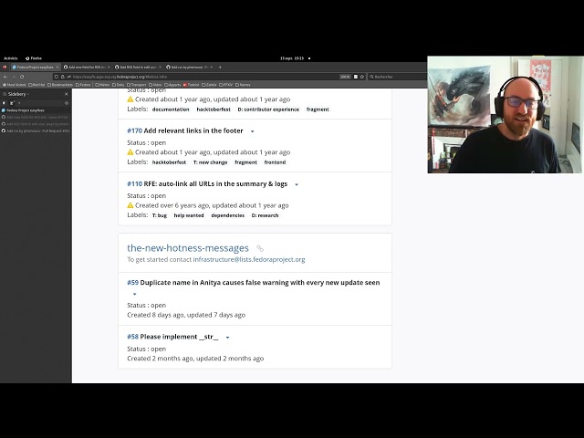 Hacking on Fedora Infra Apps: Datagrepper & Datanommer