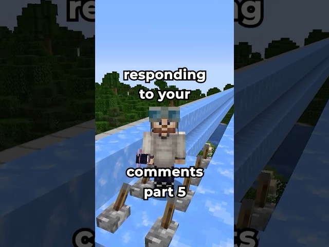 Responding to your Comments (part 5)