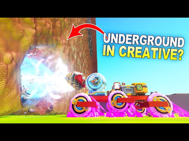 You Can Get the UNDERGROUND in CREATIVE MODE!