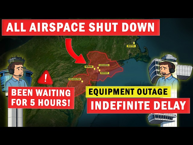 Airspace SHUT DOWN for 8 HOURS! | Massive Equipment Outage